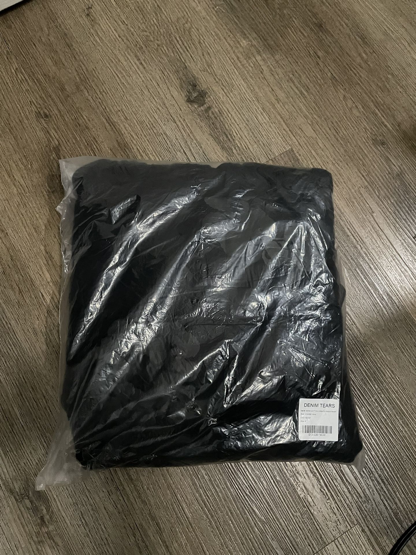 Denim tears all black