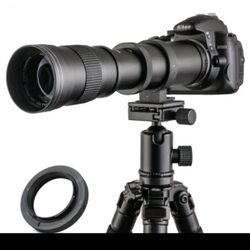 Jintu 420-800mm F/8.3 Manual Telephoto Zoom Lens  Camera Lens