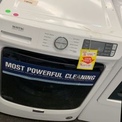 MAYTAG MHWHW 4.5 cu. ft. White Stackable Front Load Washing Machine