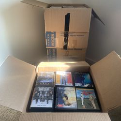 3 Boxes Of DVD Cases (EMPTY)