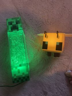 Minecraft Lamp Lights Creeper Bee