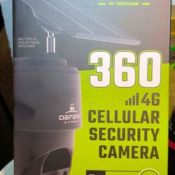 Defend By Tactacam 360 Cellular Security Camera 4G