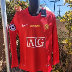 Manchester United Home Ronaldo Soccer Jersey 2008