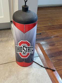 18” Tall Solid Metal Bell Has Ohio State Logo That Can Be Changed Can Ring Really Loud!