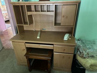 Wood desk