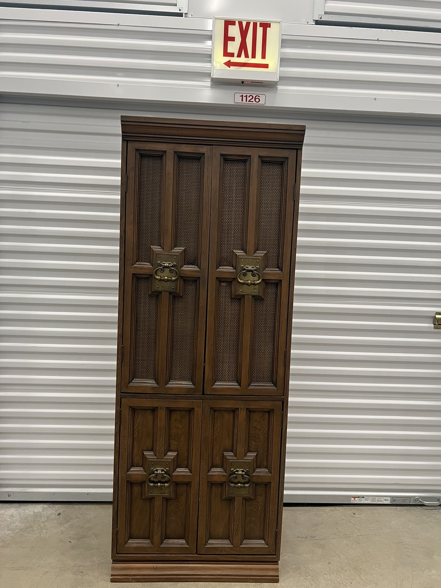 MCM Tall Cabinet w/shelves