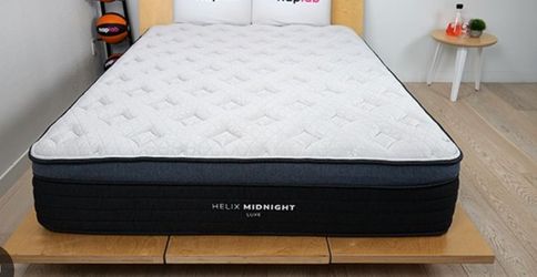 🛏️ Helix Luxe Midnight – Twin XL – Cooling Hybrid Mattress