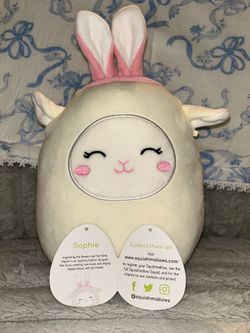 Sophie the Lamb with Bunny Ears Squishmallow