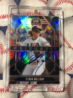 Ethan Holliday Rookie Card Auto IP