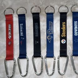 NFL Lanyards Keychains 