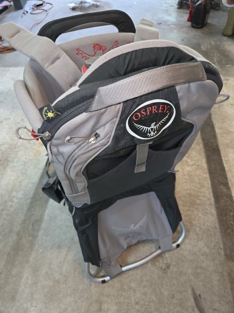 Osprey Poco Plus Child Carrier Hiking Backpack – Excellent Condition!