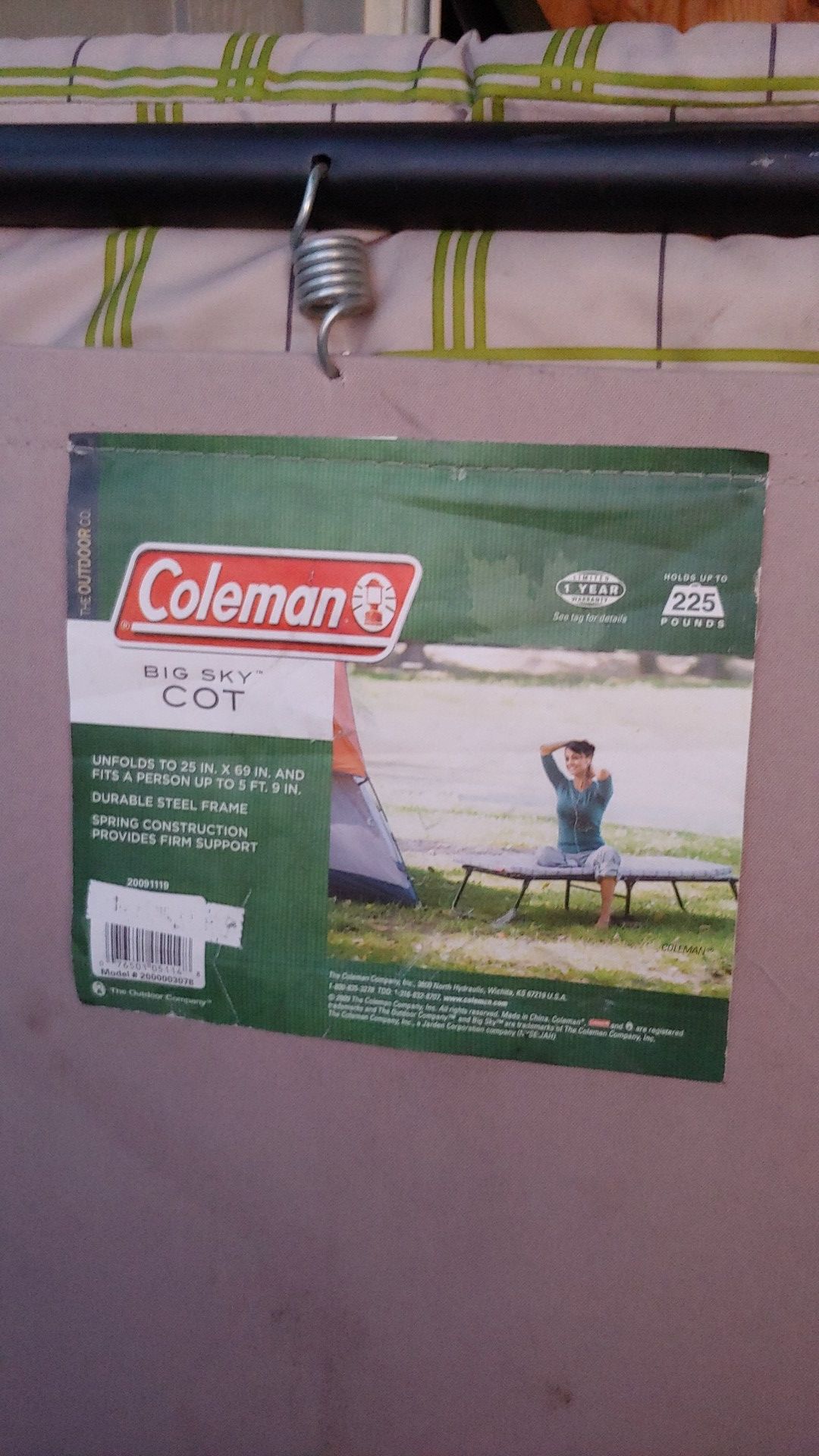 Coleman cot