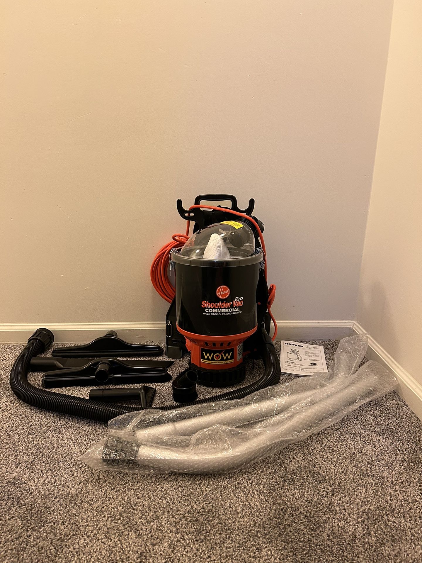 Hoover Commercial Shoulder Vac