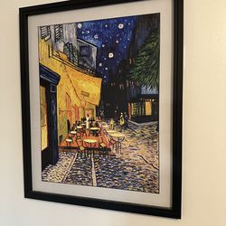 Framed Van Gogh Wall Art Print