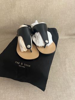 Rag & Bone Leather Thong Sandals new