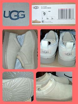 UGG Classic Micro Slippers Women's Size 9