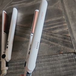 2 Conair Ceramic Flat 