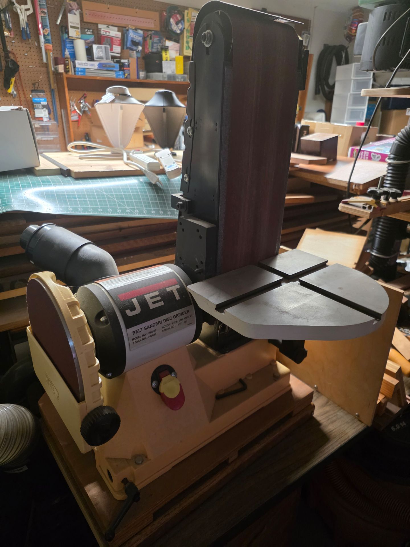 Jet JSG-96 Benchtop Belt and Disc Sander