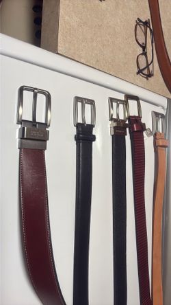 High end new Belts Allen Edmonds, chaps, Kenneth reactions
