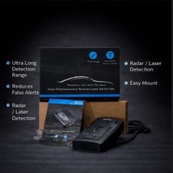 Radar Laser Detector – Long Range Detection, Reduced False Alerts, Easy Mount