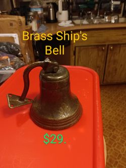 #883... Brass Ships Bell