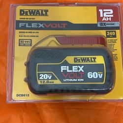 Dewalt Flex Volt 12ah 20v-60v Battery Read Below 