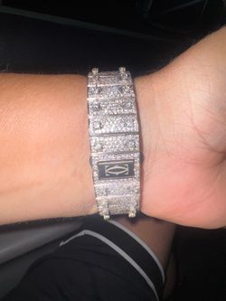 moissanite diamond watch