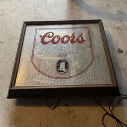 Beer Sign Light Up