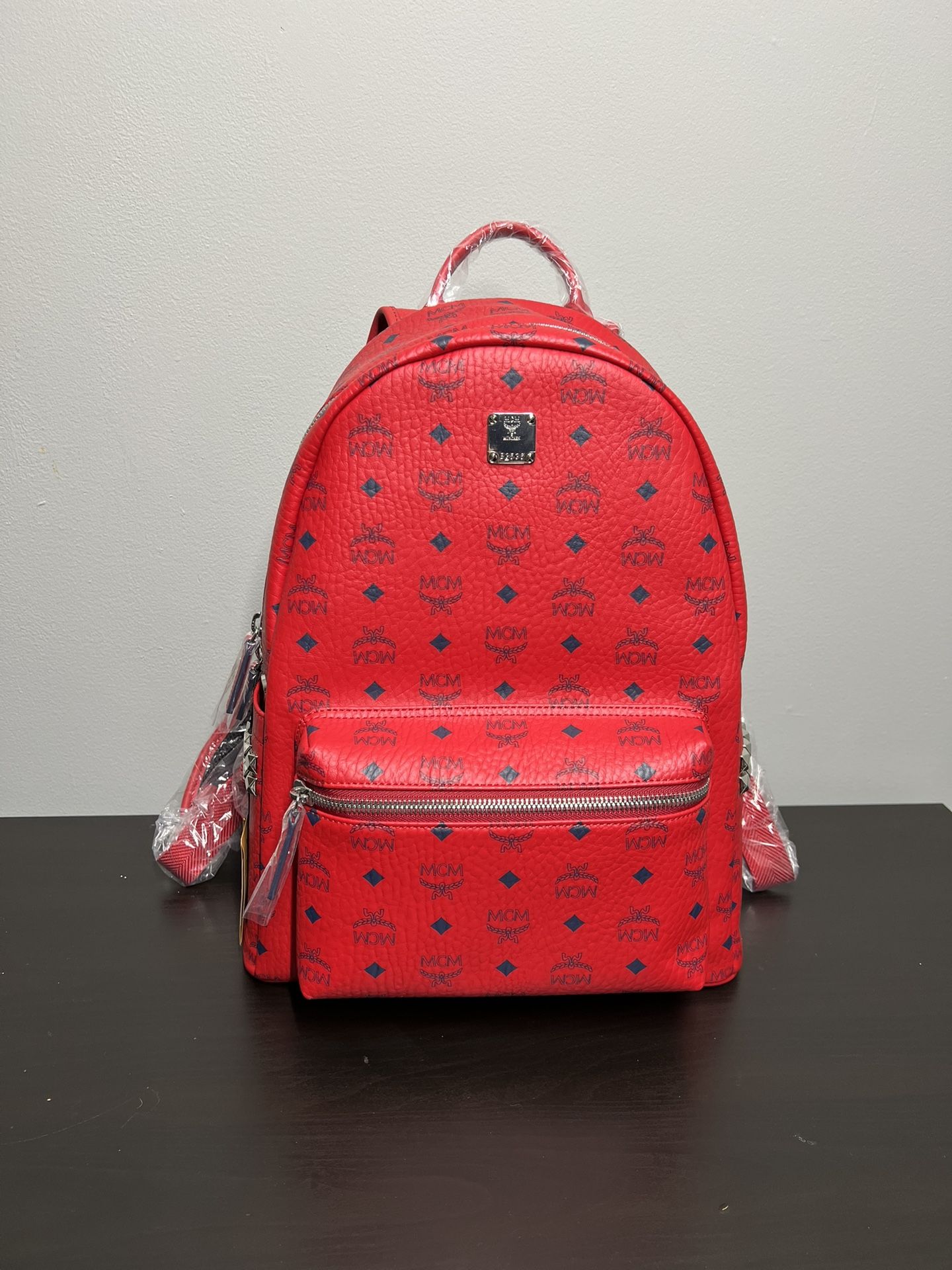 MCM Backpack “Candy Red”
