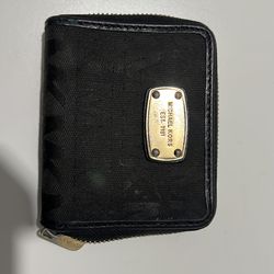 Mk black wallet
