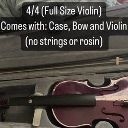 4/4 Full Size Violin