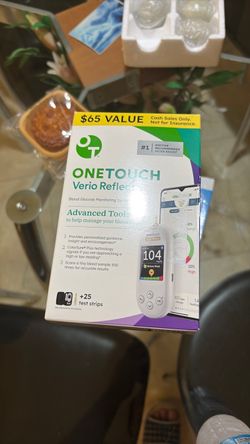 Onetouch verio reflect blood glucose monitor