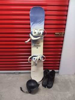 Snowboard bundle