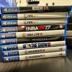 9 PS4 Games For $7 Total