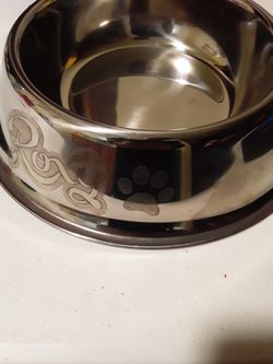 Custom dog bowl