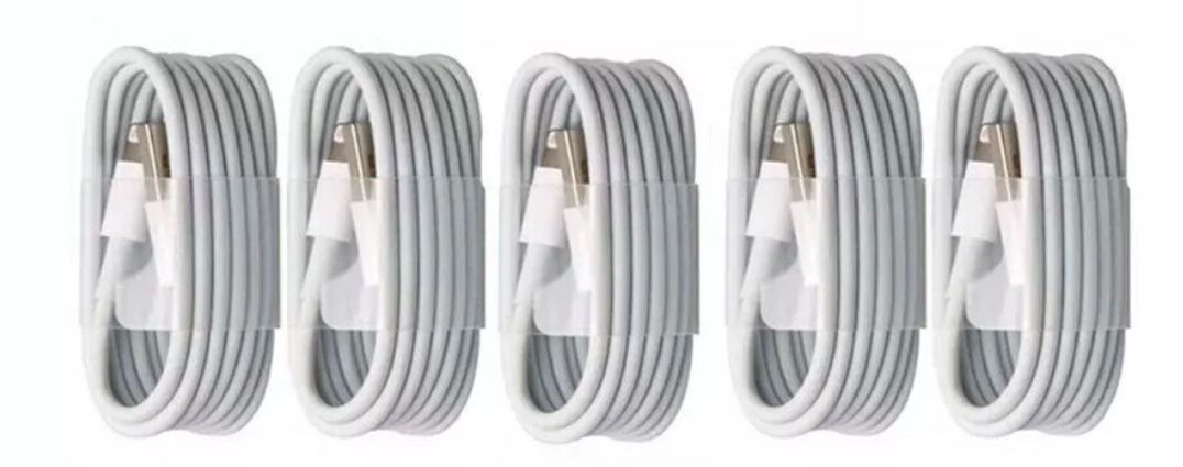 5 -PACK 3FT USB Data Charger Cables Cords For Apple iPhone X 10 8 7 6 Plus 5se
