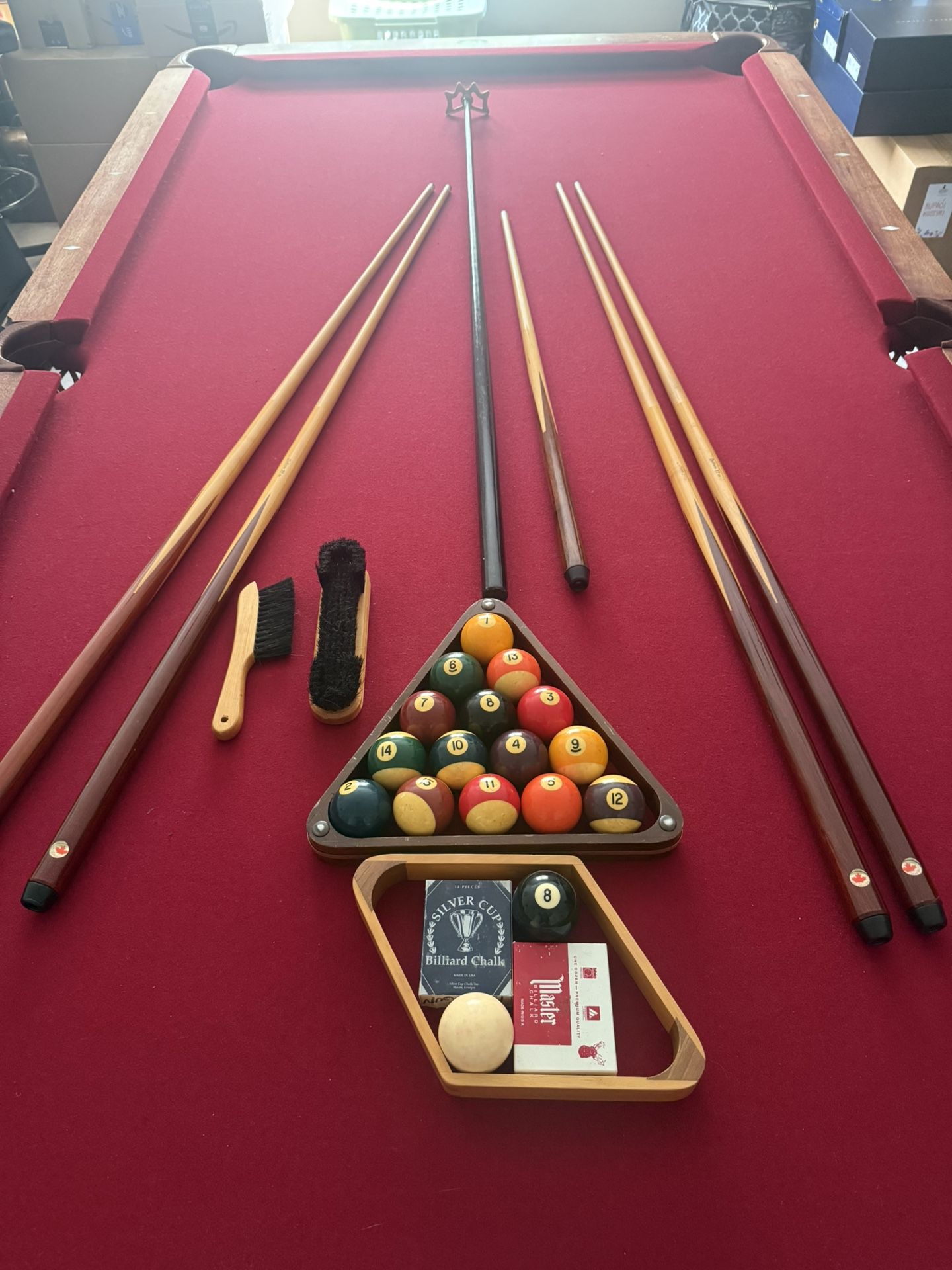 Peter Vitalie Co. 8 Ft Pool Table