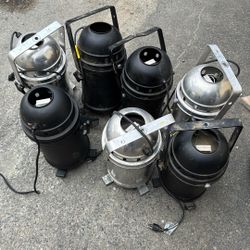 Par 64 Stage Theater Lights