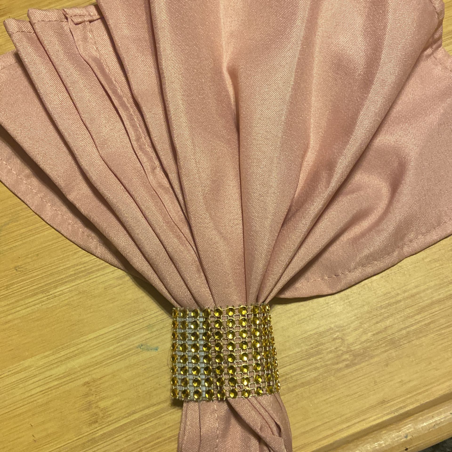 Blush Pink Cloth Napkins