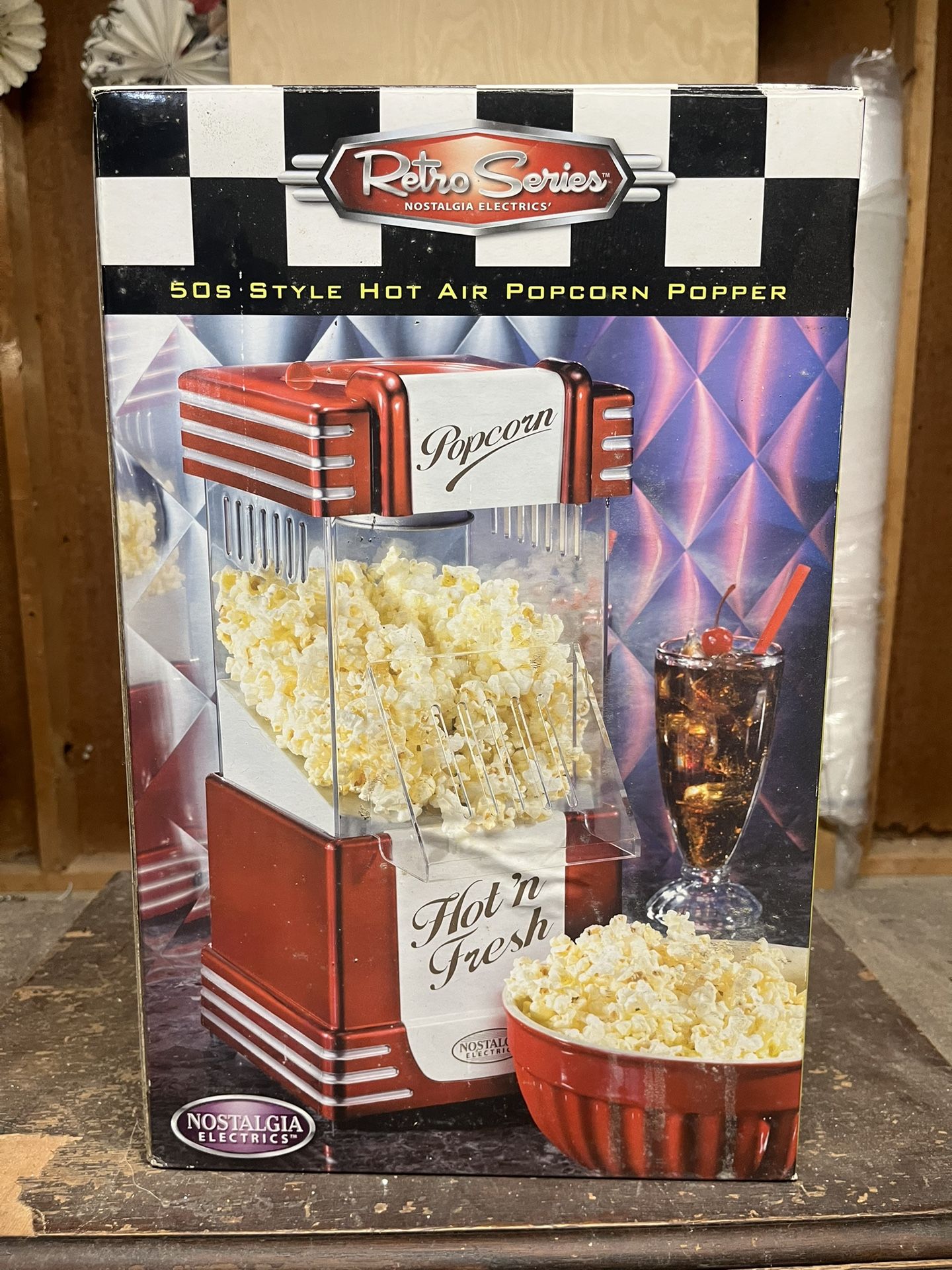 Retro Popcorn Maker 