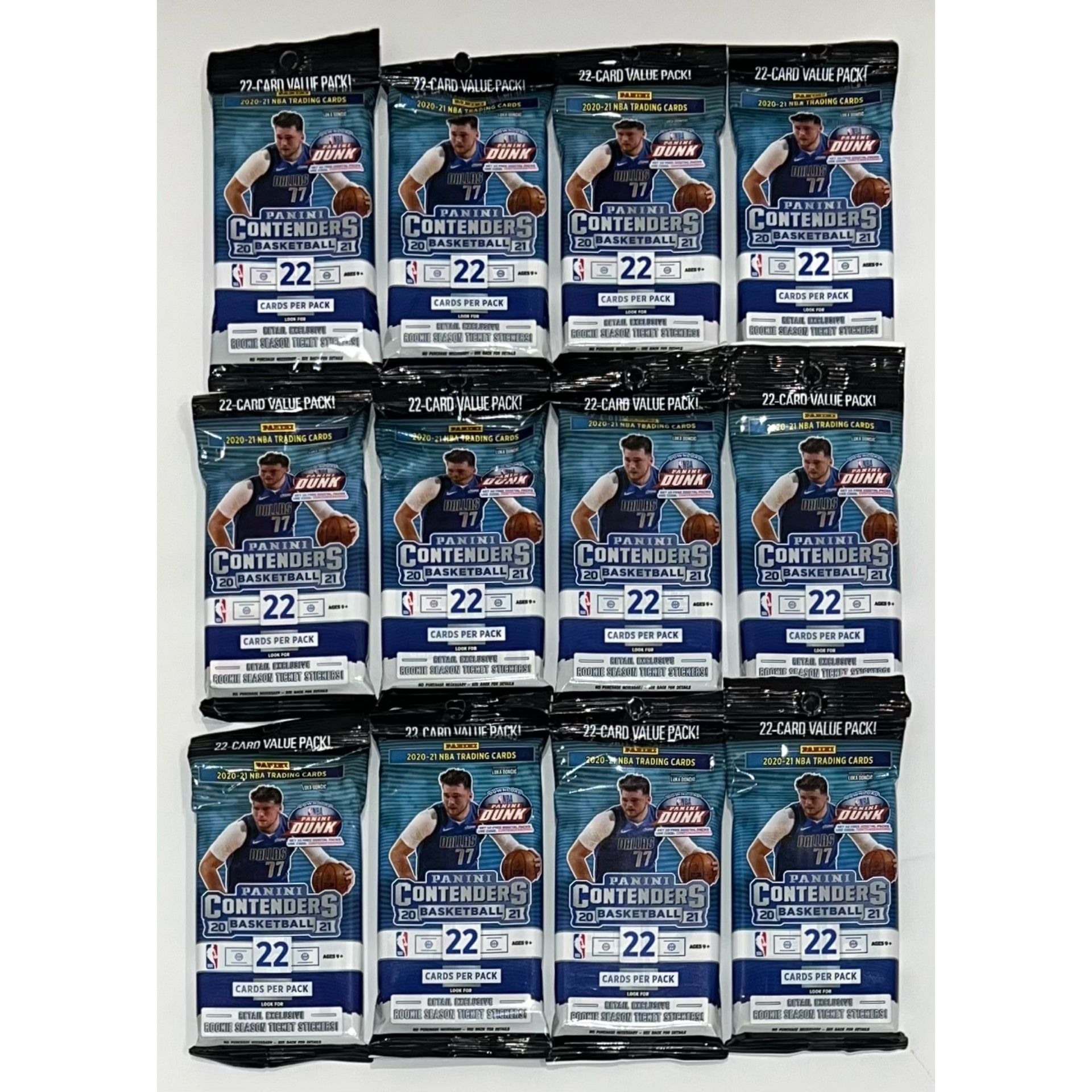 2020-21 Panini Contenders Basketball Value Packs Fat Pack Cello Pack Factory Sealed NBA Cards Anthony Edwards RC ? Lamelo Ball RC ?