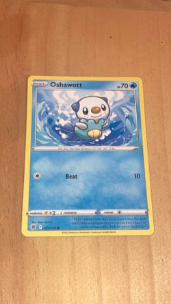 OSHAWOTT Pokémon card