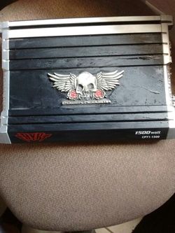 Power Acoustik 1500 watt amplifier
