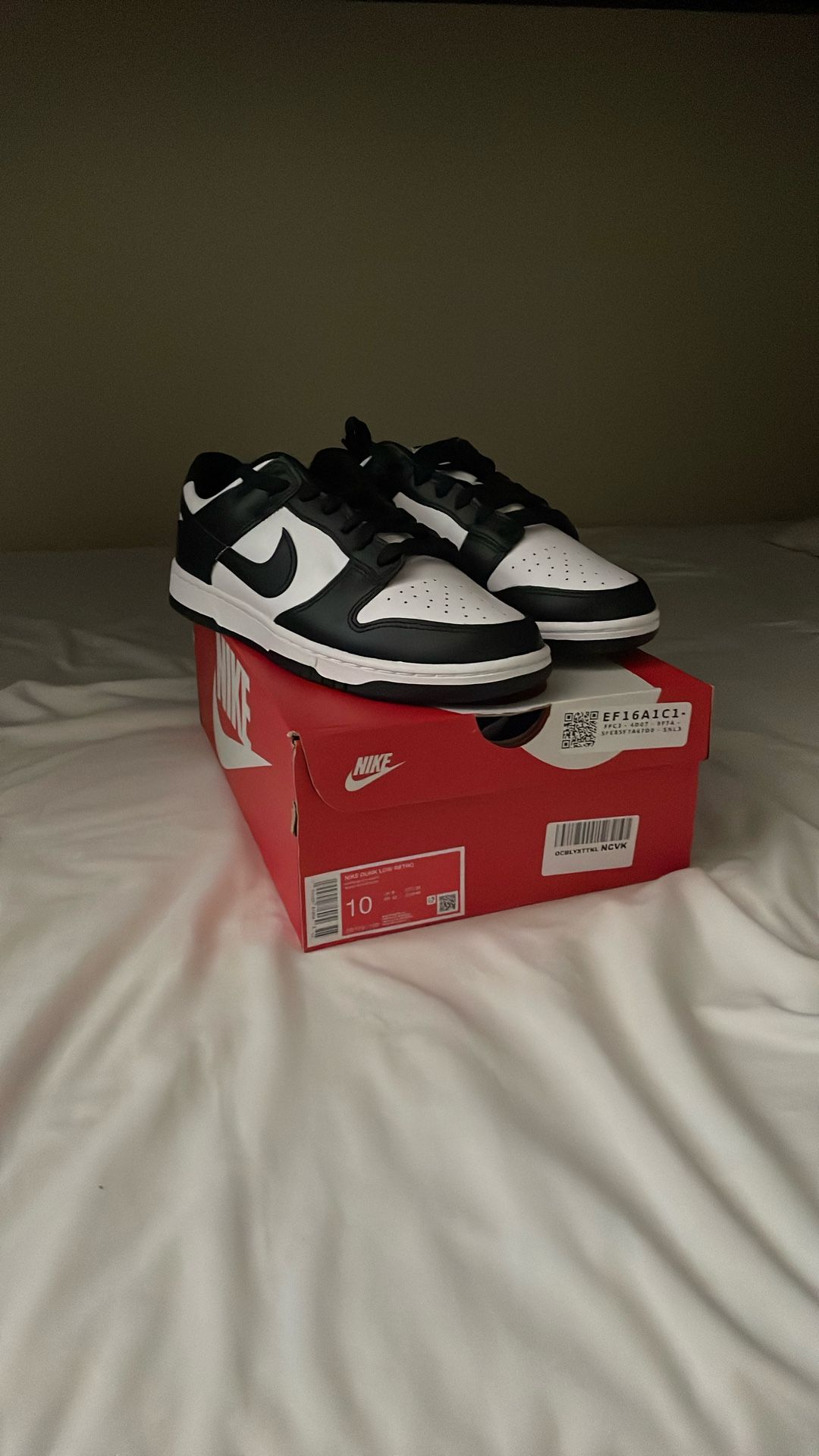 Nike Dunk Low Retro White/Black-White