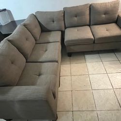 L Shape Couch Available For Sale 