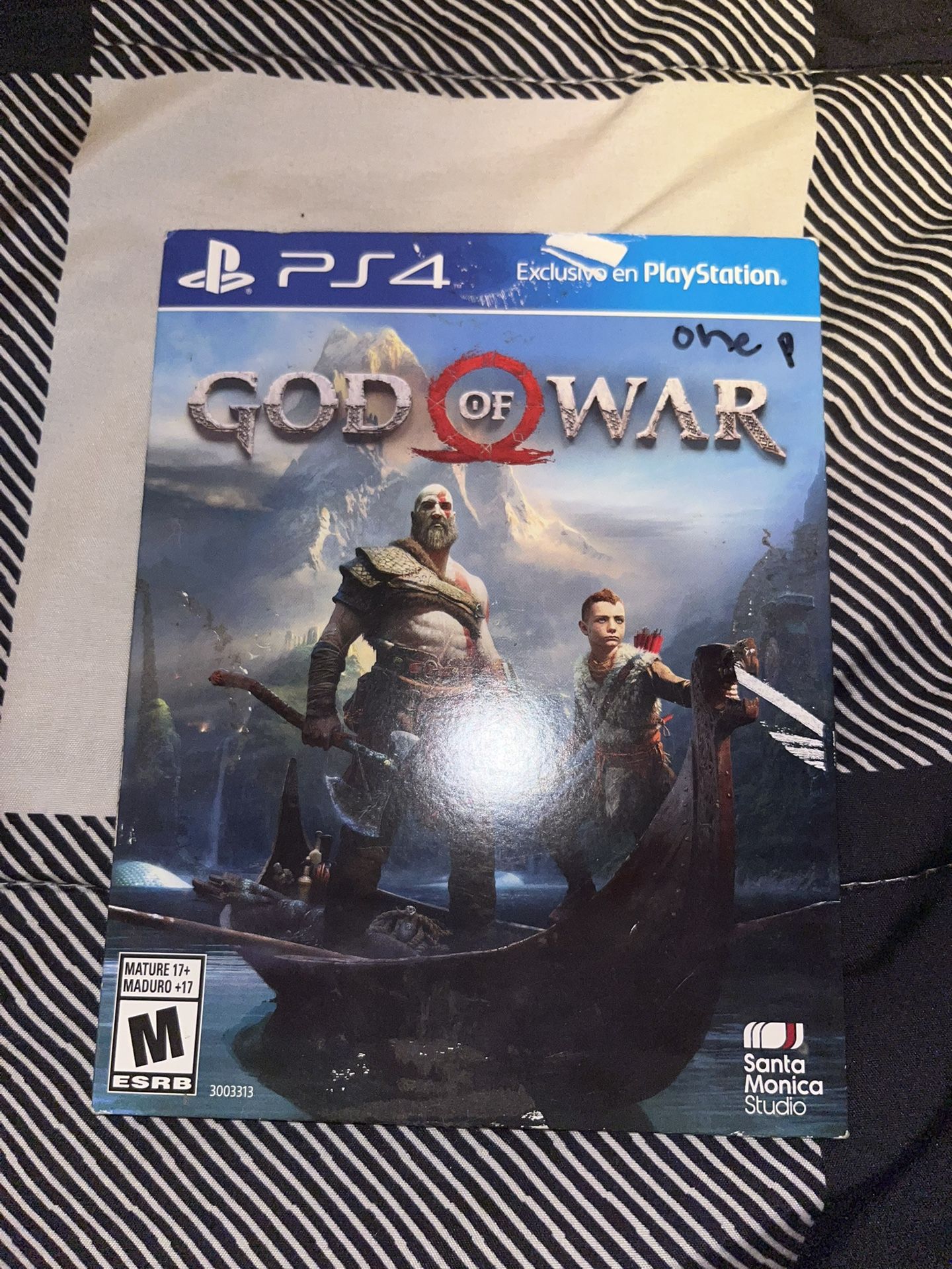 GOD OF WAR PS4 GAME