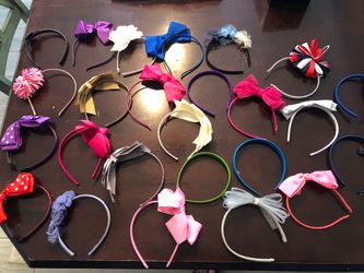 Girls Hair Bows And Headbands