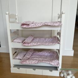 Triple Doll Bunkbed - Fits 18” Dolls