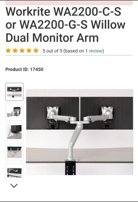 Dual Monitor Arm