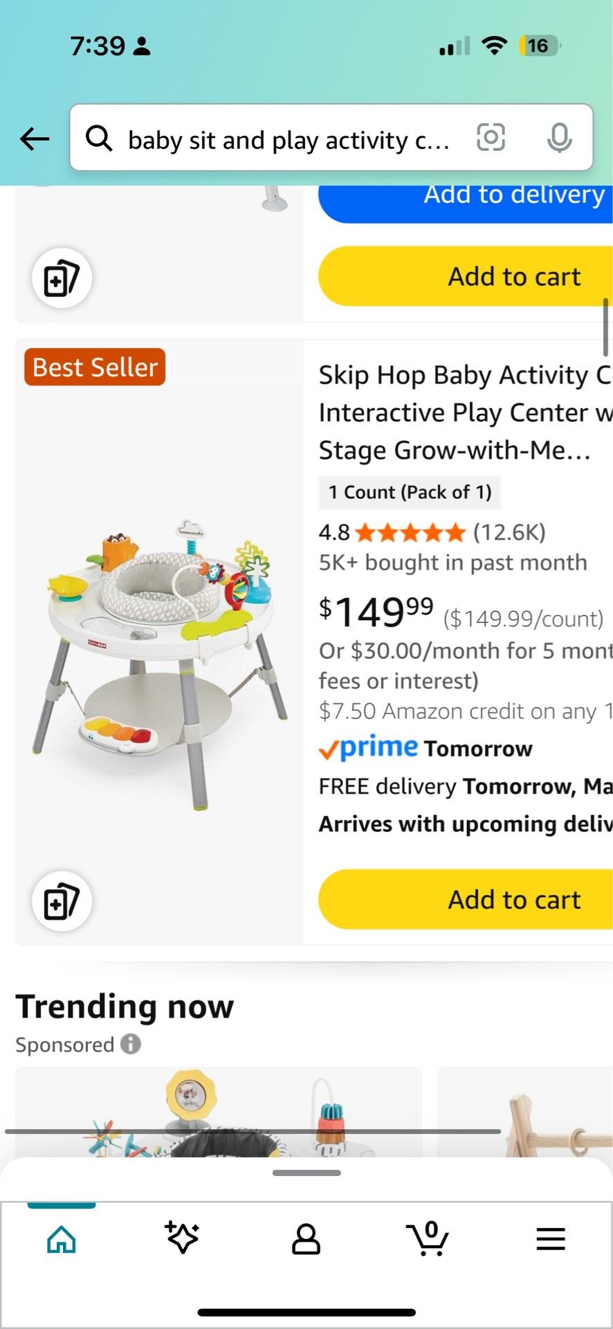 Skip Hop Baby Activity Center